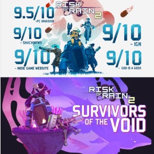 PC 리스크 오브 레인2 본편+공허의 생존자 확장팩 번들 합본 스팀 한국코드