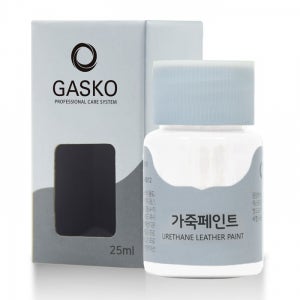 가스코 가죽페인트 25ml 무광 화이트