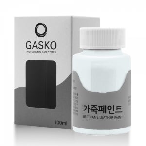 가스코 가죽페인트 100ml 화이트