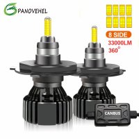 LED 헤드라이트 panovehel 33000lm 110w h4 h11 led 360