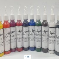 자카드 텍스타일칼라 35ml 10색 셋트, JACQUARD TEXTILE COLORS, 염료물감