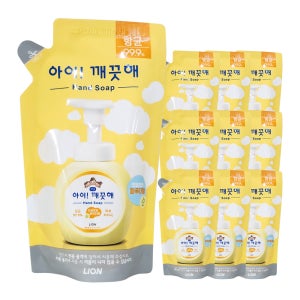 아이깨끗해 핸드워시 순 200ml(리필) x 10개