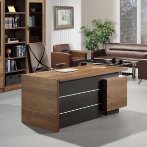 [퍼니럭스리빙] 에디트 모던라인 505 서랍형 책상세트 1800 - 2타입