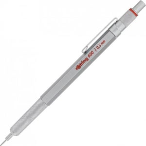 68000 로트링 600 고급샤프 0.5mm 은색 RO1904445