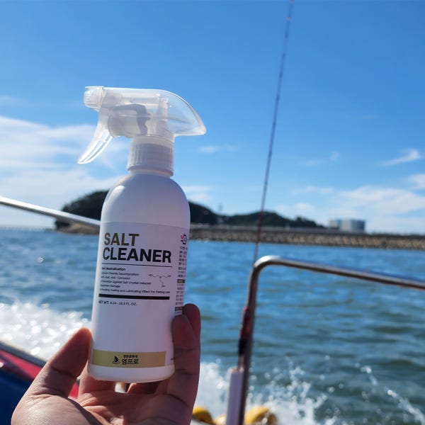 정우케미칼 염프로 염분 중화제 제거제 릴 세척 정비 300ml