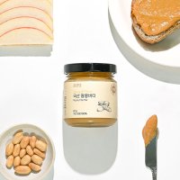 국산 땅콩버터 80g (무첨가 피넛버터, 햇땅콩)