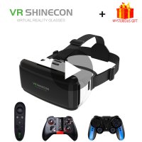 vr Shinecon viar 가상 현실 안경 3d for iphone android smart phone 스마트폰 헤드셋 헬멧 고글 casque video game