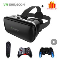 vr Shinecon 6 0 casque 가상 현실 안경 3d 3d 고글 헤드셋 헬멧 for iphone android smart phone smart phone viar