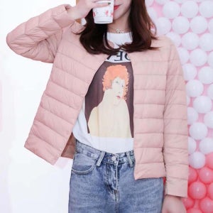 여성 경량패딩 여자 점퍼 간절기 오리털 패딩