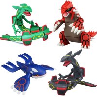 레쿠자 피규어 sun and moon kyogre groudon rayquaza toy