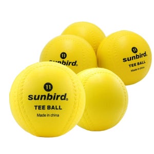 썬버드 11인치 티볼공 안전 야구공 1개 낱개
