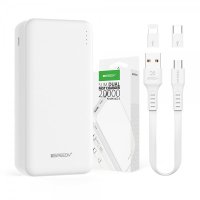 SPEEDY 슬림 듀얼 고속 충전 PD3.0 20000mAh + 바나다 5핀케이블 8핀젠더 C타입젠더