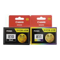 캐논 PG-810 CL-811 정품잉크 4색세트 IP2770 MP287 MP258카트리지