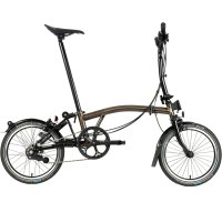 [해외직구] BROMPTON 브롬톤 2022 자전거 블랙라커 c라인 익스플러 M6L