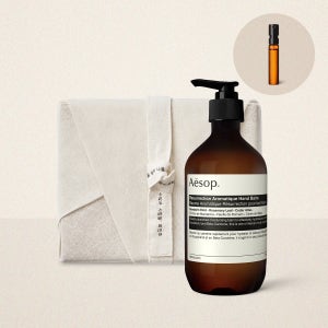 [이솝공식/보자기포장] 레저렉션 아로마틱 핸드 밤 (핸드크림) 500mL (+향수 신제품 2mL)