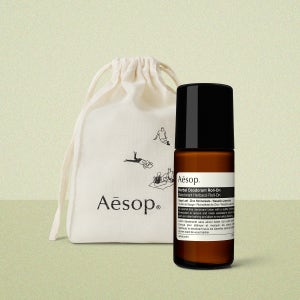 [이솝 공식] 허벌 데오도란트 롤-온 50mL (+드로잉 코튼백)