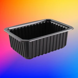 HG-302호 검정 600개 실링용기 HG302호 소담팩