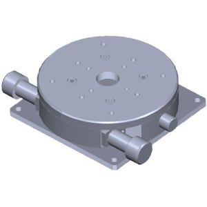 SR-90W 메뉴얼 수동 회전 스테이지 Φ90 360°/ 10mm 이동거리