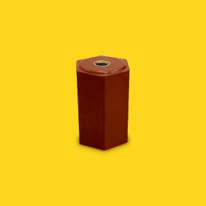 에폭시 절연애자 각형 저압애자 25x40 M6 전기절연 지지 epoxy insulator