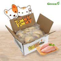 야미야미 순닭가슴살 고양이 강아지 간식 22gX100P