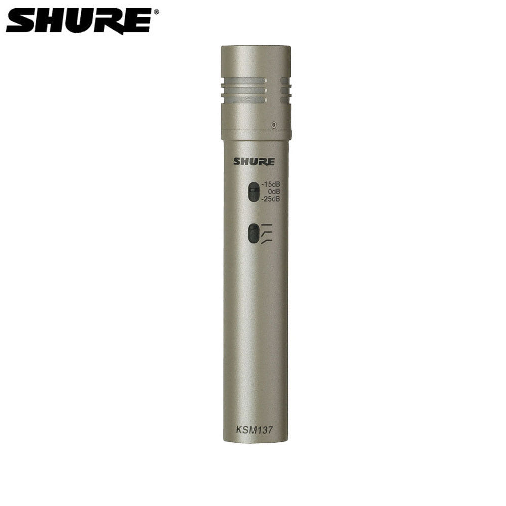 Shure 슈어 악기용마이크 KSM137/SL 단일지향성 악기용 마이크