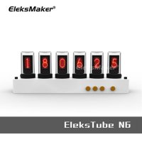 감성시계 LED시계 우드탁상 EMRRGB 시계태그 남친선물 EleksTube N6