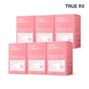 트루알엑스 지노 프로바이오틱스 여성 리스펙타 질 유산균 30캡슐, 6개