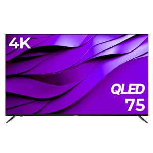 유맥스 QLED 120Hz Ai75G 190CM(75인치) 구글5.0 중소기업 벽걸이겸용
