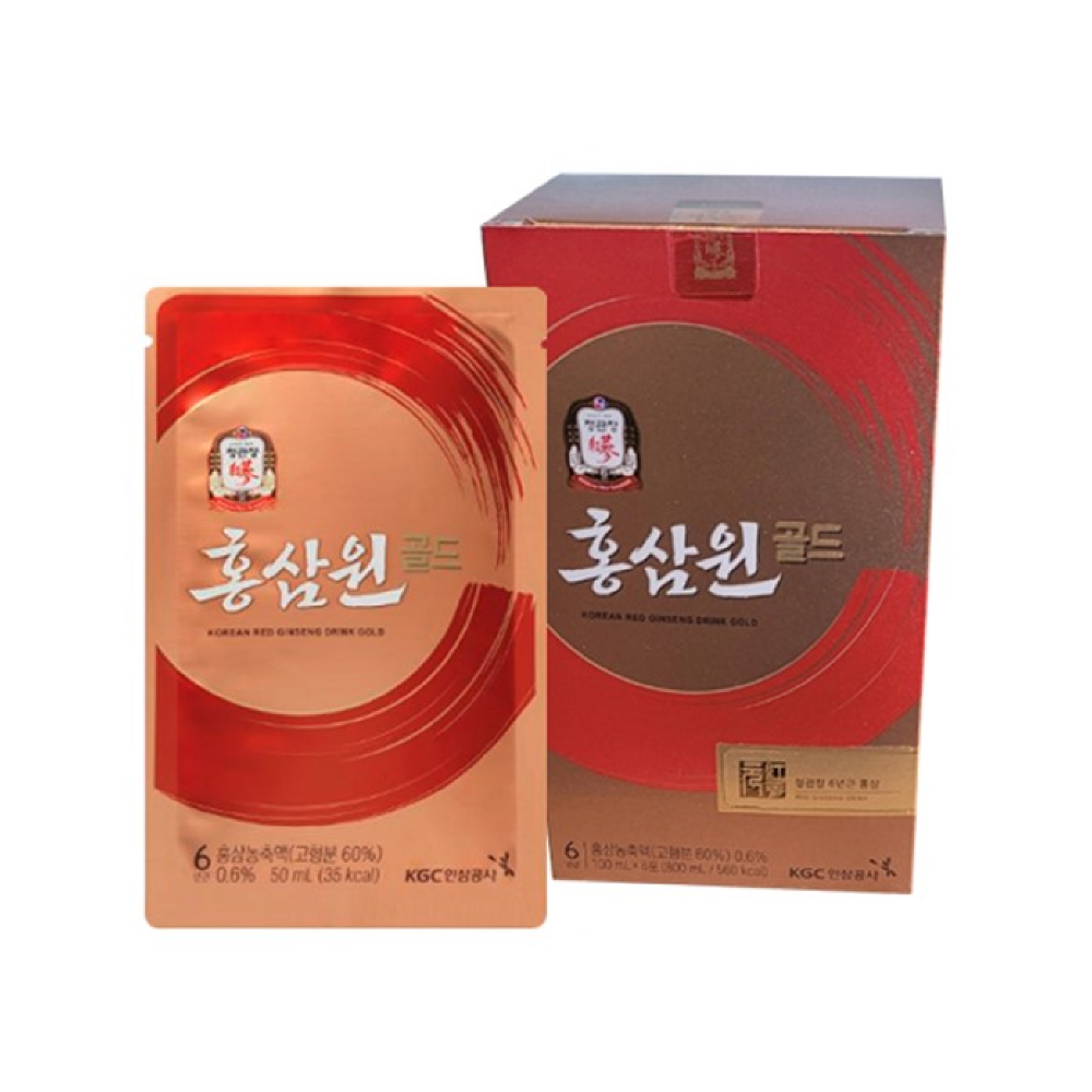 정관장<b>홍삼</b>원<b>골드 100ml</b> 24포 청소년 갱년기 <b>홍삼진액</b> 선물세트 스틱