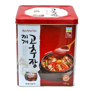 강표 만능 찌개고추장 14kg 동해식품 시골 고추장