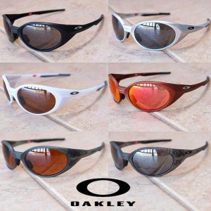 7컬러 오클리 아이자켓 리덕스 OAKLEY EYEJACKET 9438 블랙 실버 선글라스