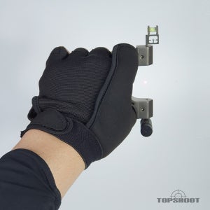 탑슈트 새총장갑 새총 프로 핸드가드 손보호장갑 글러브 블랙 왼손 15cm