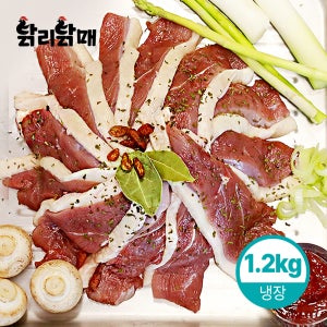 닭리닭매 신선 주물럭 오리로스(냉장) 1.2kg