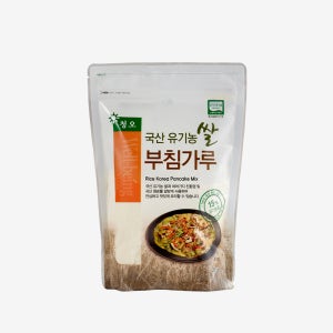 청오 국산 유기농 부침가루 300g