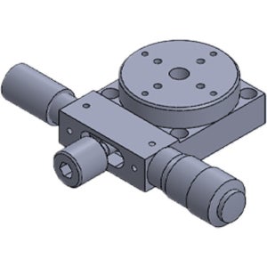 SR-30B 메뉴얼 수동 회전 스테이지 Φ30 360°/ 10mm 이동거리