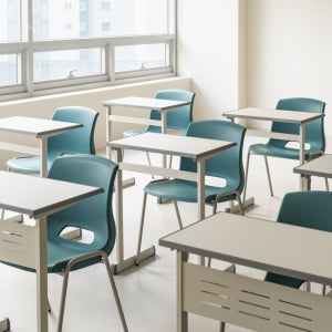 학원 책상 뉴맥스스페셜플러스책걸상 베이직 학교 책상 의자 세트