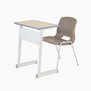 학원 책상 H1 Desk - 맥스의자 세트 세이프티 우레탄 엣지 공부방 교습소