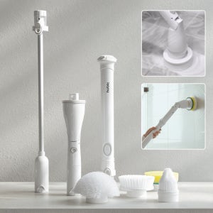 [압도적스핀]휴빅 무선 욕실 청소기 화장실 자동 전동 바닥 청소솔