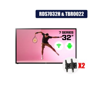 알에프 디지털사이니지 32인치 RDS7032H 원격전송 광고용모니터 벽면형패키지 DID