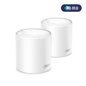 티피링크 AX3000 Deco X50(2팩) 메시와이파이 Wi-Fi 6 기가 인터넷 공유기