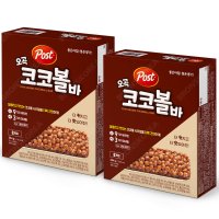 포스트 오곡코코볼바 8T X 2개(16T) 시리얼바 간식 과자