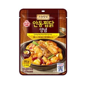 오뚜기 오늘밥상 안동찜닭양념 180G 20개