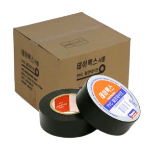 서통 테이팩스 PVC 절연테이프 흑색 1박스 250EA