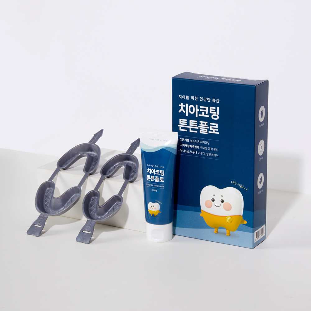 스마투스코리아 치아코팅 튼튼플로 셀프 <b>불소</b>도포 충치예방