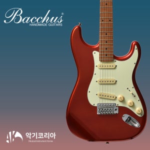 [헤드폰 앰프 지급] 바커스 BST-1-RSM/M CAR 일렉기타 SSS 로스티드 메이플 Bacchus