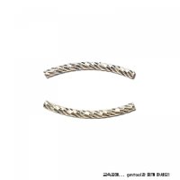 파이프장식 (곡선/커팅) (C468) (Round Tube Beads, Curved)