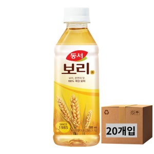 동서 보리차 물 500ml x 20페트 차음료 음료수