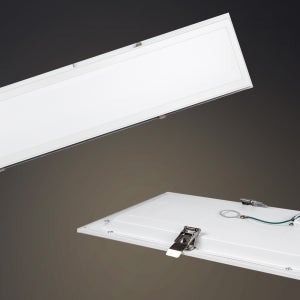 LED클립평판 50W 매입주방등 지엘텍날개평판매입