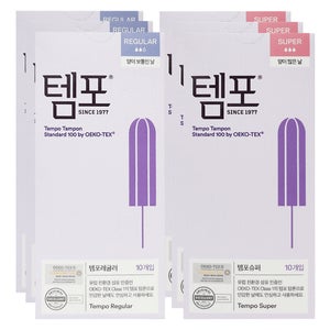 동아제약 탐폰 템포 슈퍼 레귤러 60P