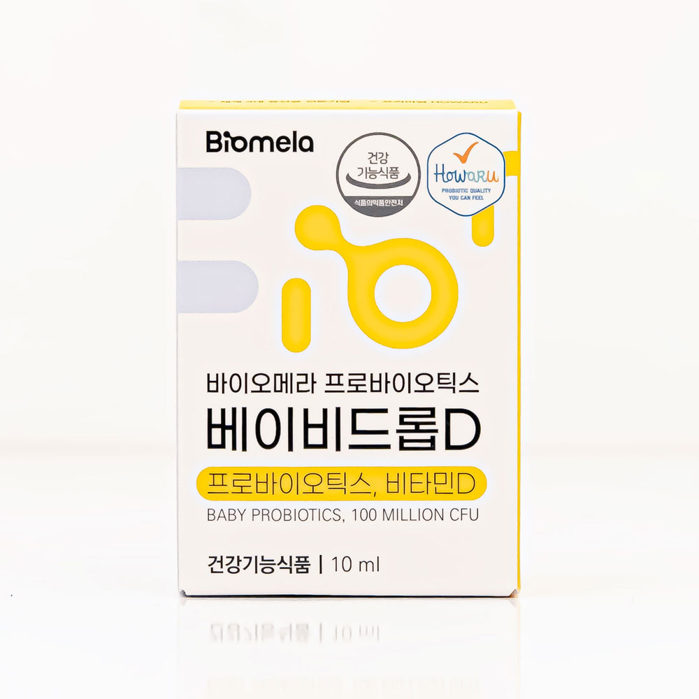 바이오메라 프로바이오틱스 <b>베이비</b>드롭 유산균 <b>비타민D</b> 아기